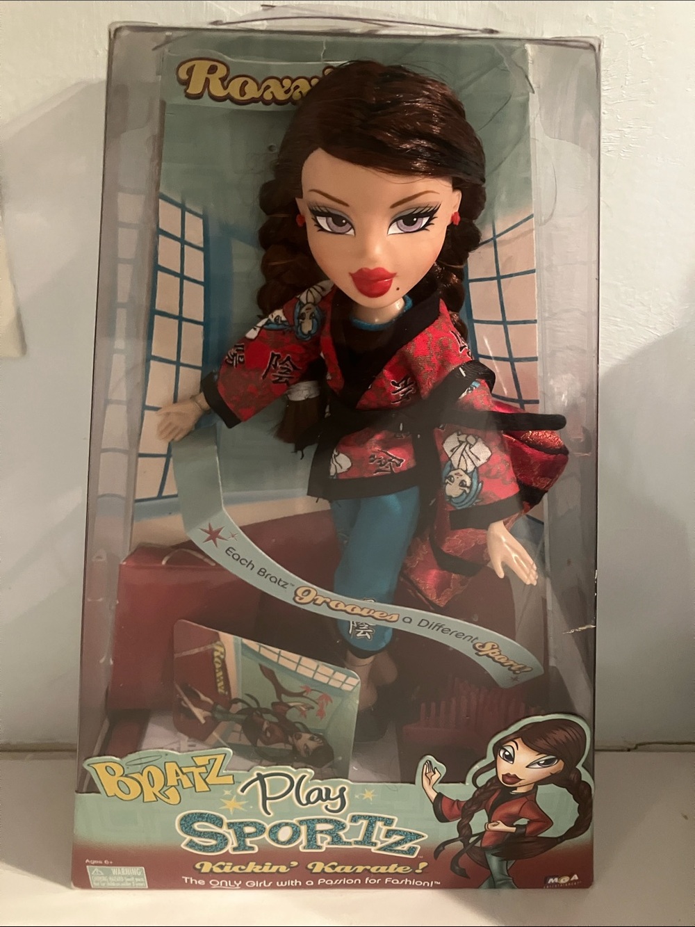Vintage Bratz Play Sport Kickin' Karate Doll - Red Outfit